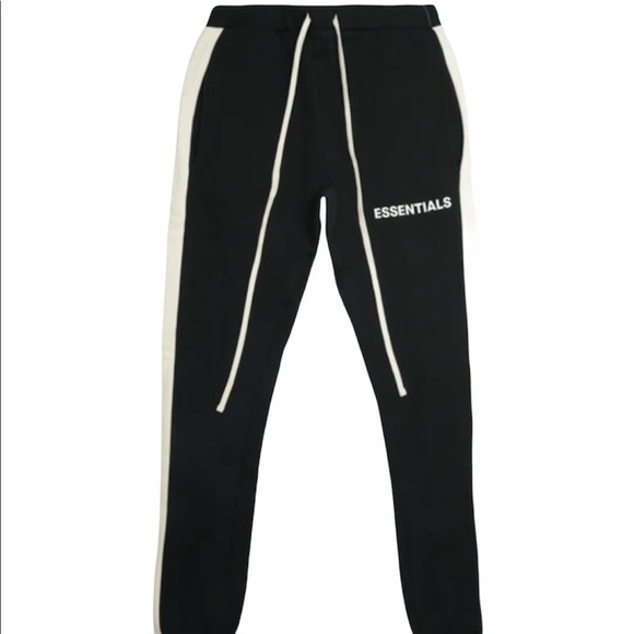 fear of god side stripe pants